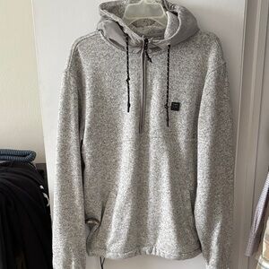 Billabong Heather Gray Adventure Division Fleece